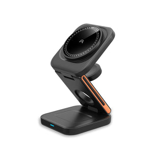 Wireless Fast Charger 3 in 1 Foldable Stand  MAGNETIC S4