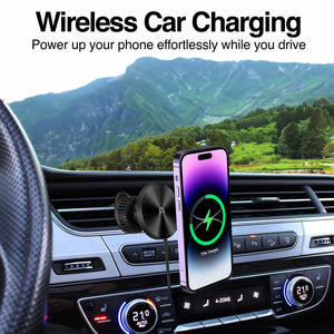 Wireless Fast Charger Car Mount MAGNETIC M4