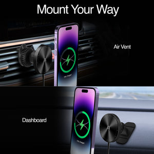 Wireless Fast Charger Car Mount MAGNETIC M4