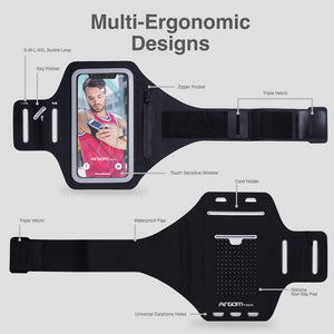 Sport Armband with Touch Sensitive Screen