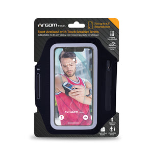 Sport Armband with Touch Sensitive Screen