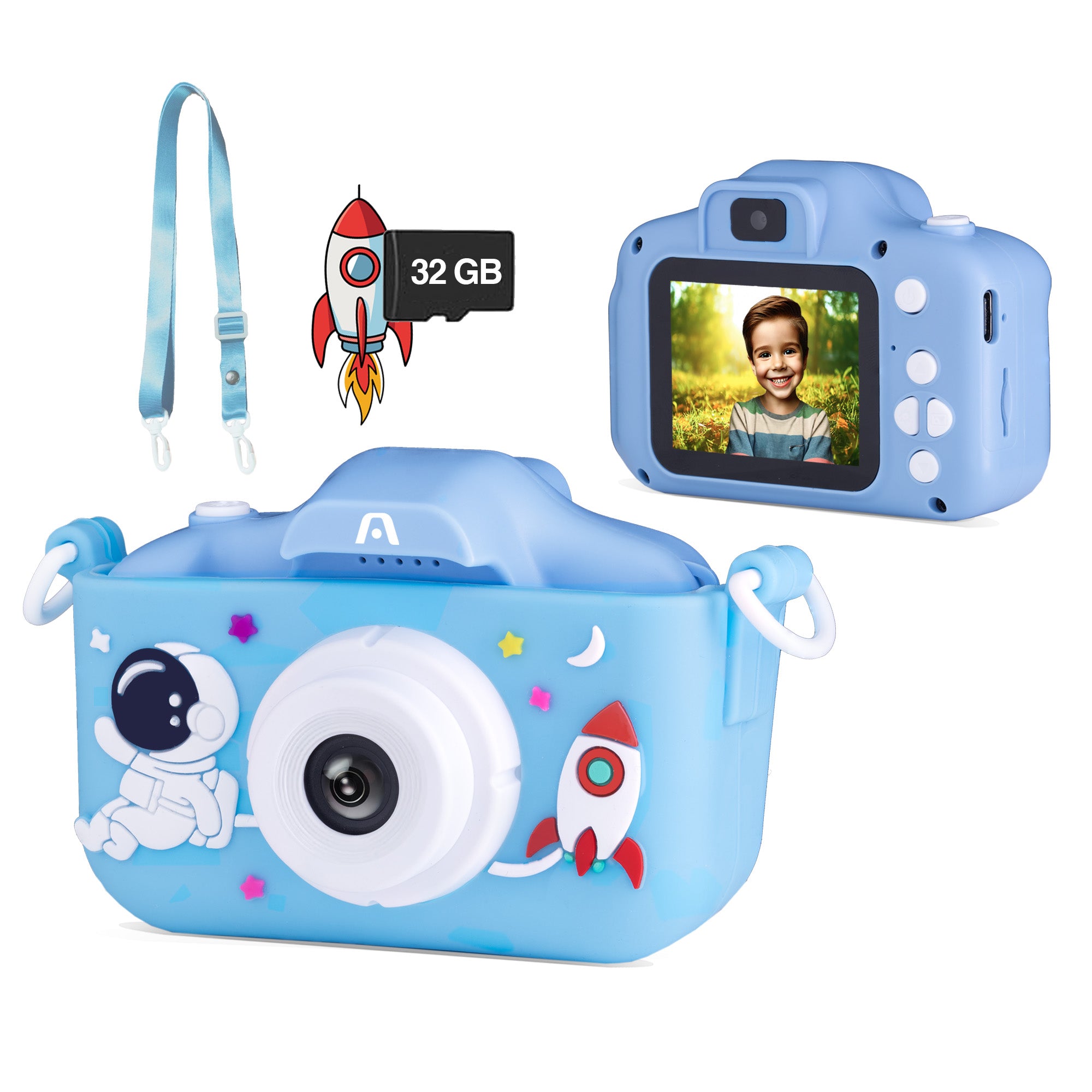 Magic Pix 81 - Kids Selfie Digital Camera, Dual Lens