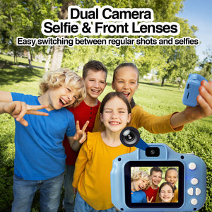 Magic Pix 81 - Kids Selfie Digital Camera, Dual Lens