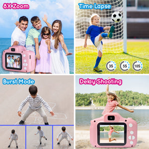 Magic Pix 81 - Kids Selfie Digital Camera, Dual Lens