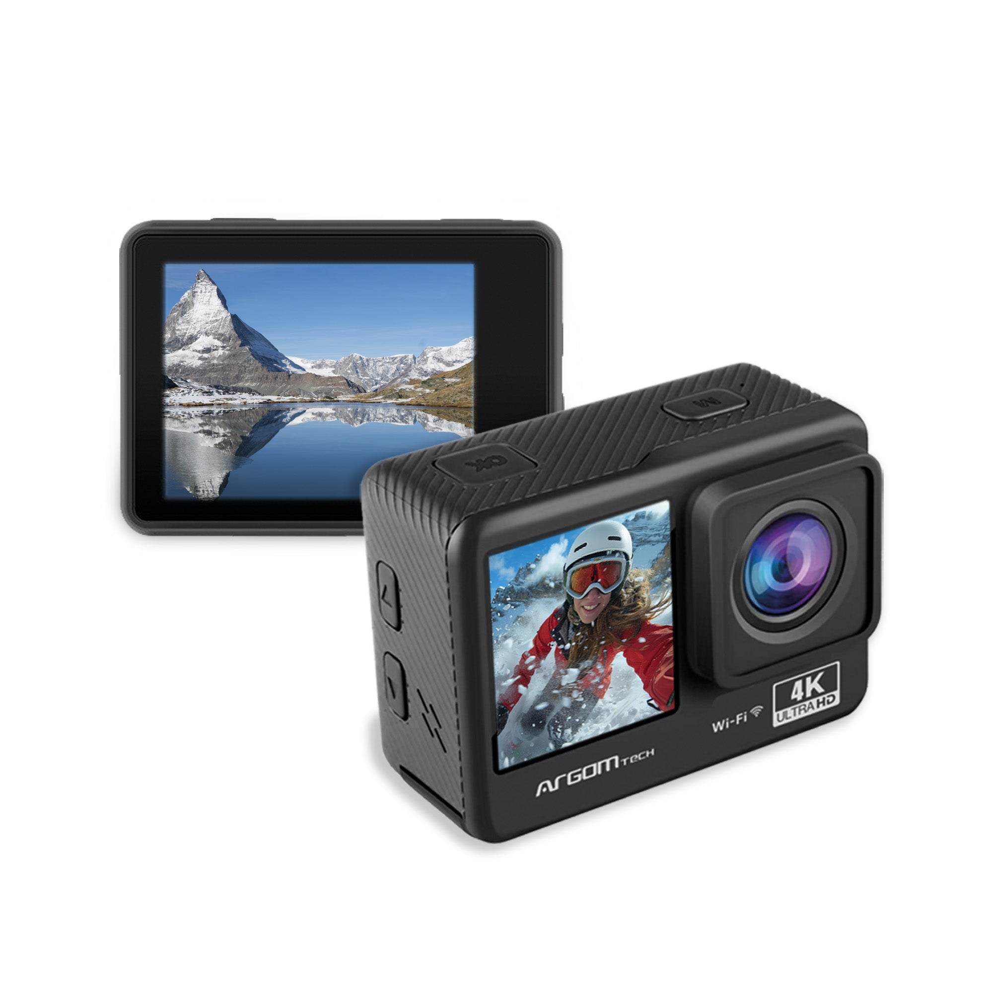 Epic 88 4K/60FPS UHD Action Camera - Touchscreen, 6-Axis EIS, Dual Screens