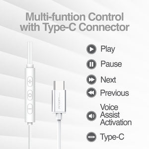 Ultimate Sound Aura Wired Type-C Earphones