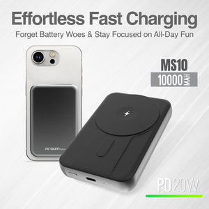 Power Bank Magnetic MS10 10000MAH Aluminium