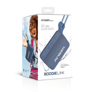 BoogieLink Portable Wireless Speaker with IPX5 Water Resistance