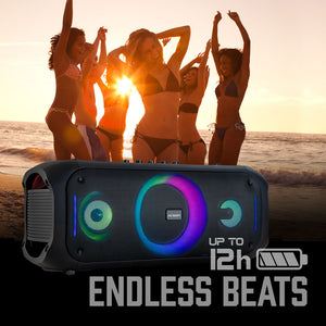 Rave 75 TWS Wireless BT Party Speaker with LED Lights