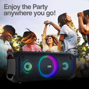 Rave 75 TWS Wireless BT Party Speaker with LED Lights