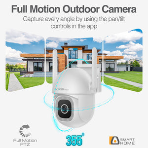 Convoy 72 Smart Wi-Fi Full Motion PTZ Outdoor Camera