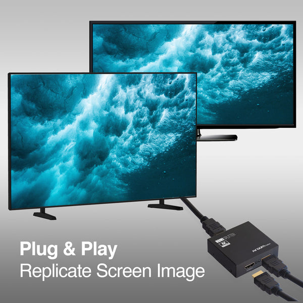 2-Channel HDMI Splitter - www.argomtech.com