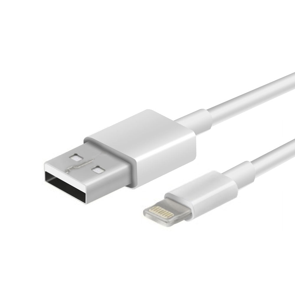 10 ft White 8-pin Lightning to USB Cable - Cables Lightning