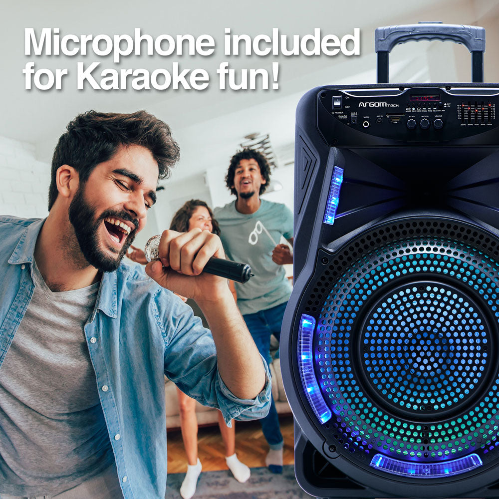 Parlante Bluetooth Karaoke Micrófono Inalámbrico As202 – TecnoHogarJS