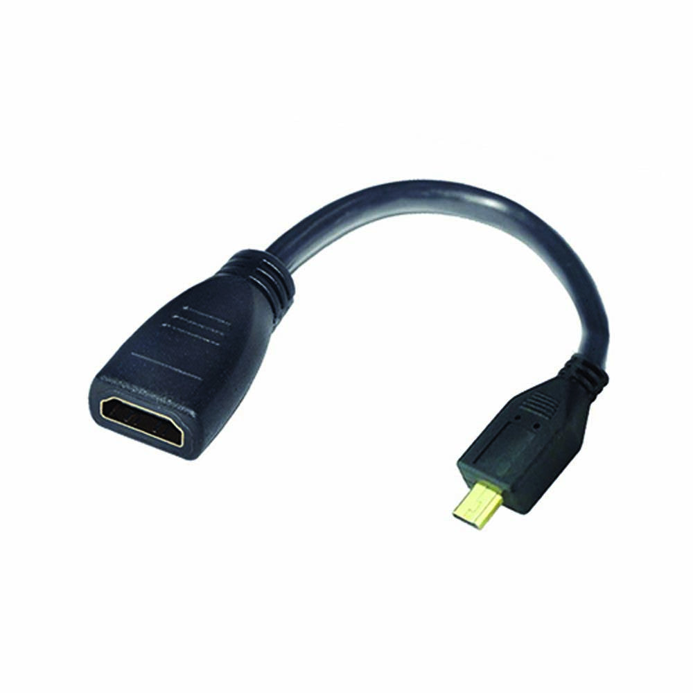 Micro HDMI® Female to HDMI® Male Adapter, Adapters and Couplers